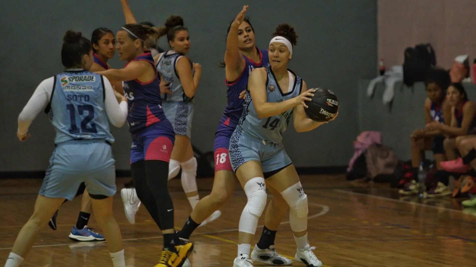 Partido de basquetbol de Purépechas Michoacán